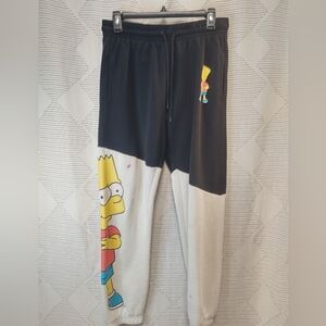 The Simpsons Bart Simpson Sweatpants Men's size Large